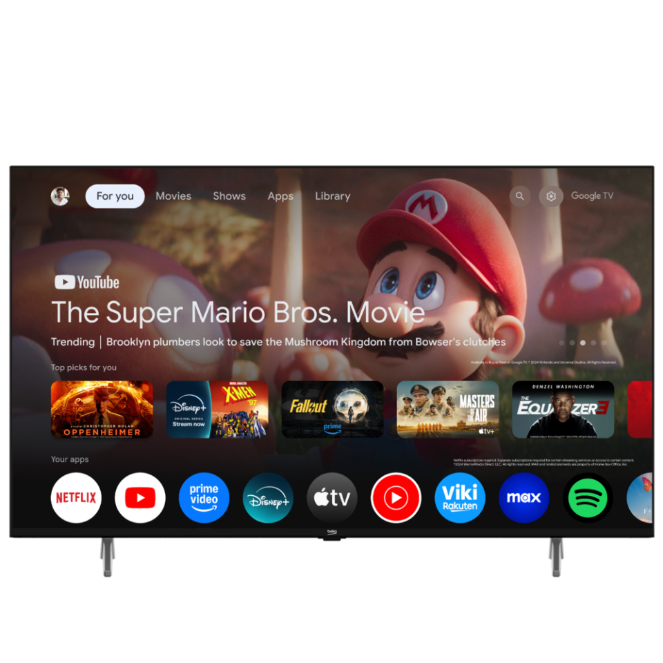 Beko B55 E 795 B Crystal 7 55'' 4K UHD Google TV