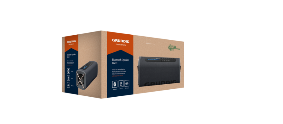 Grundig Band BT Hoparlör Siyah
