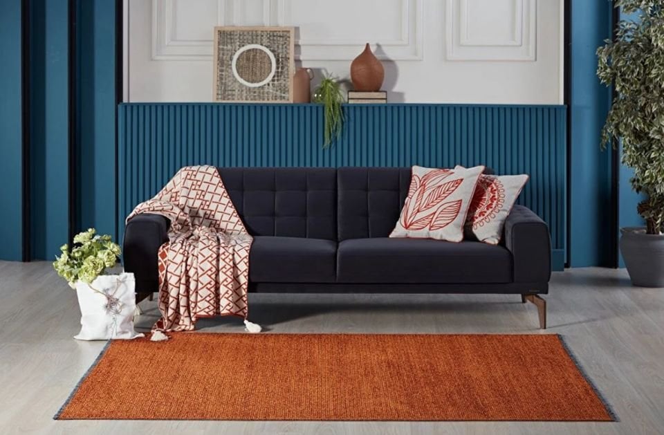 Gümüşsuyu Deco Fashion 14017 Bakır 100X200